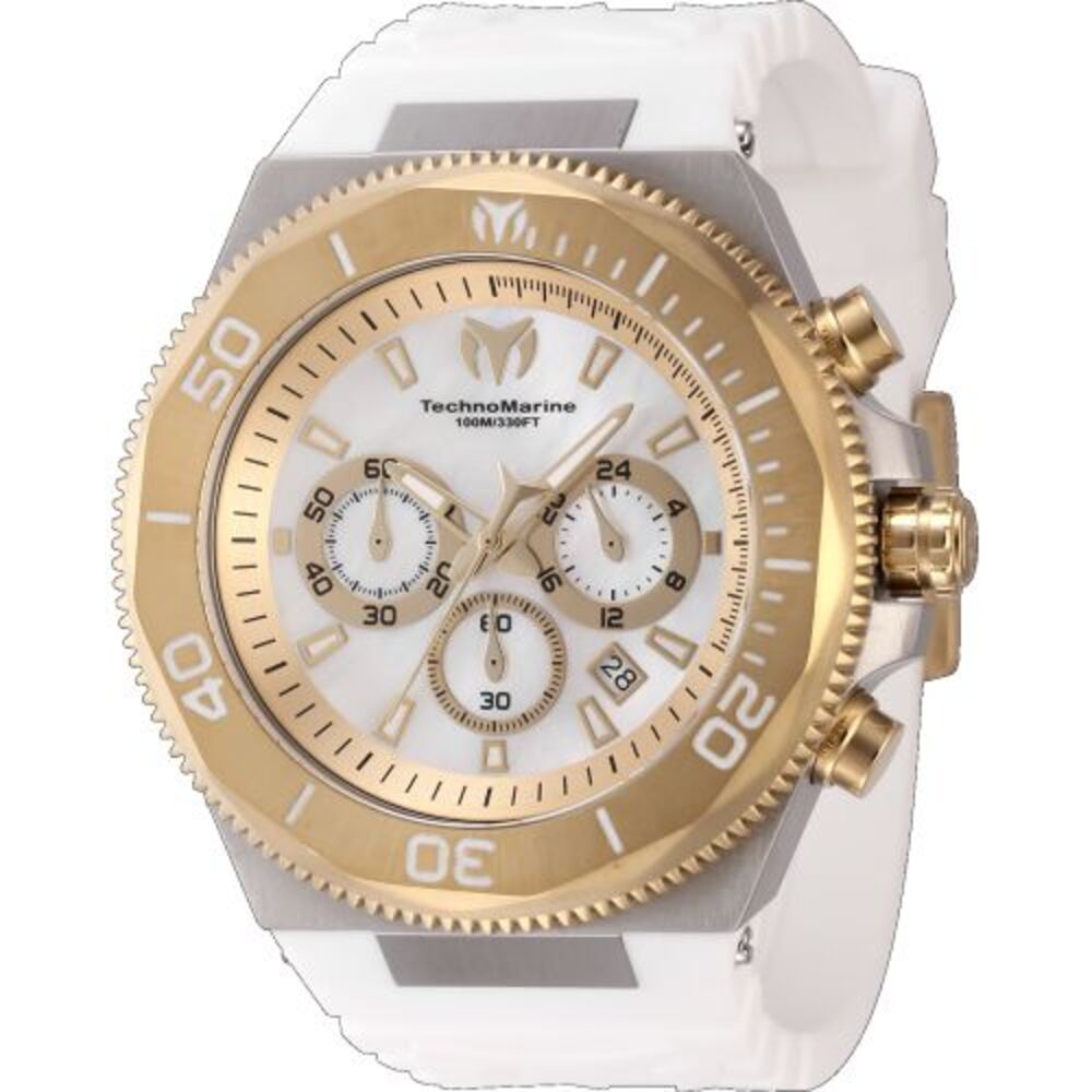 Technomarine Men's Manta White Dial Watch - TM-222077